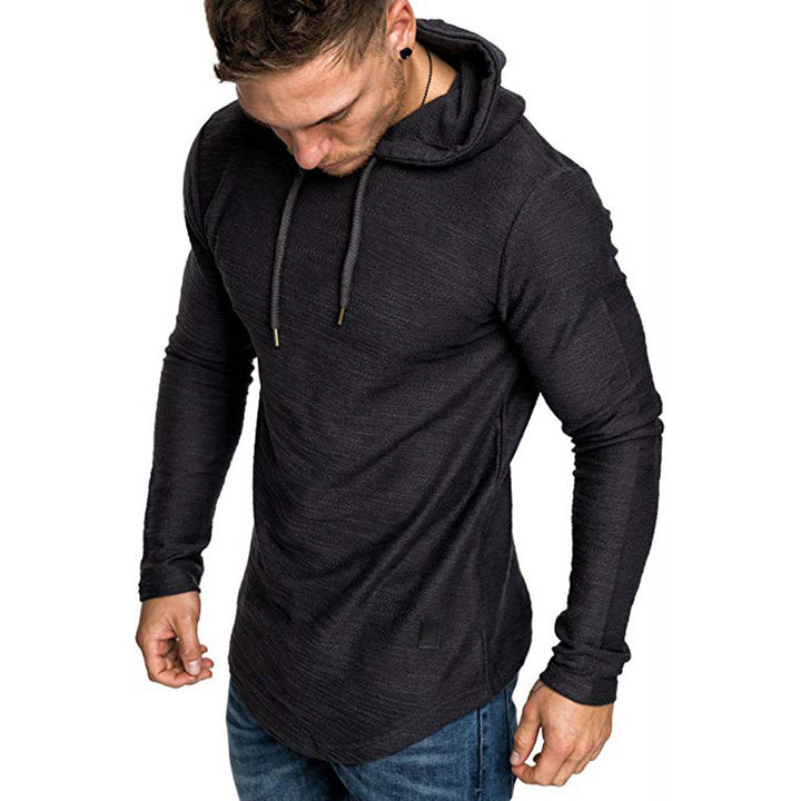 Hooded t-shirt for men with a modern structured design and a comfortable fit Lune London