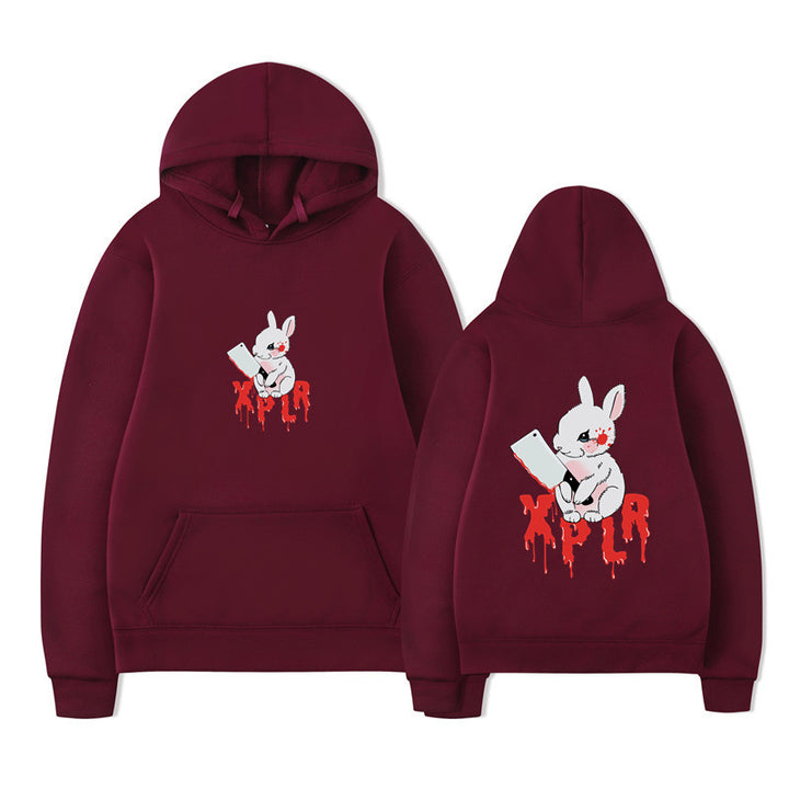Women's hoodie with striking cartoon motif and comfortable fit Lune London