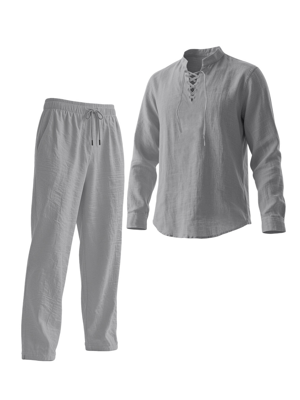 Men's Stylish Casual Set with Breathable Top and Comfortable Pants Lune London