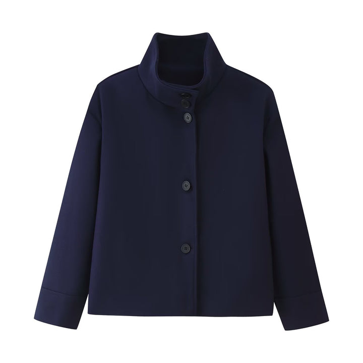 Veste élégante pour femmes avec col haut et fermeture à boutons Chic & Stil