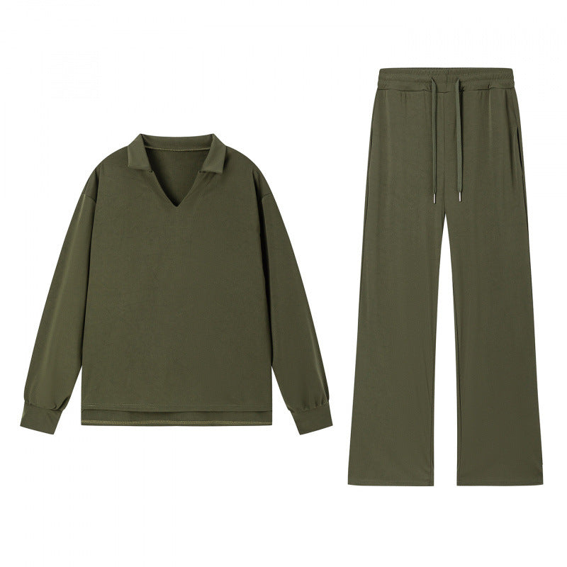 Ensemble de sweat-shirt et pantalon de loisirs pour femmes Chic & Stil