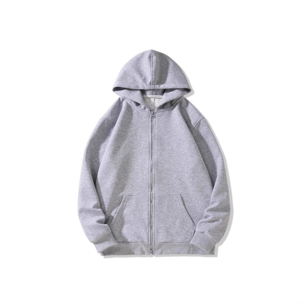 Ladies hoodie jacket with full zip and practical pockets Chic & Stil