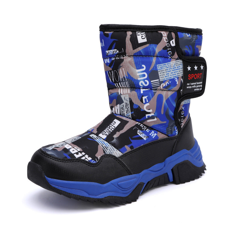 Sporty winter boots for women with non-slip sole and insulating lining Lune London