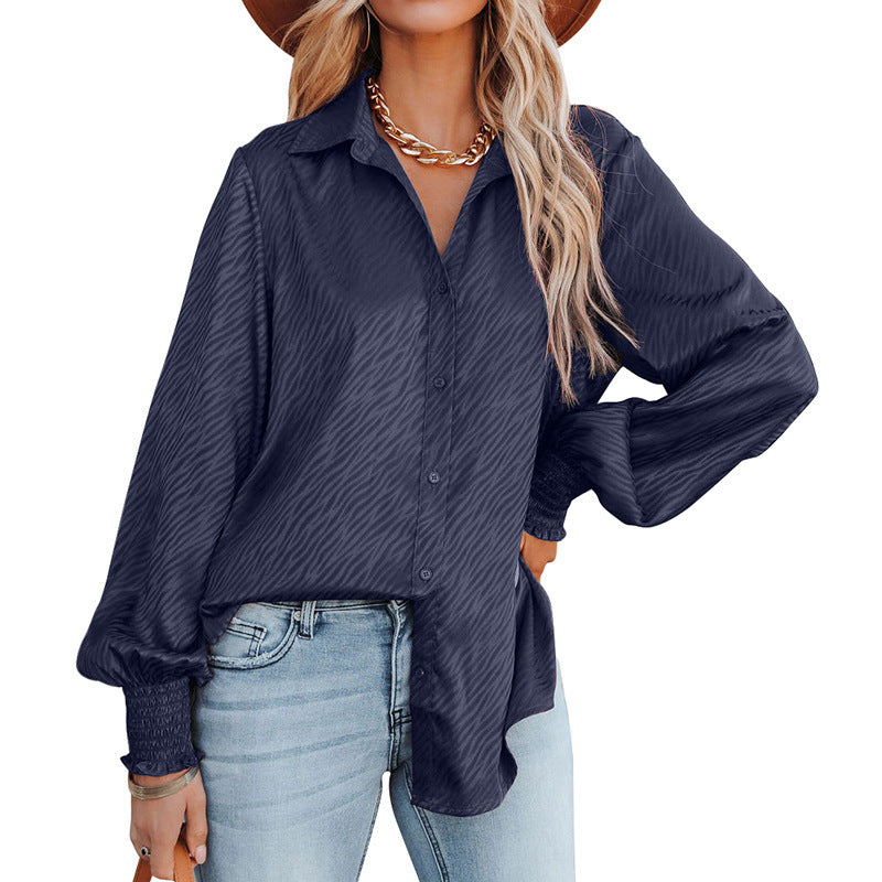 Lune London elegant blouse for women with gathers and relaxed fit