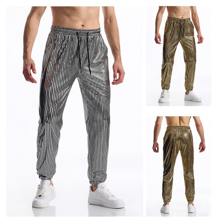 Men's breathable jogging pants with a modern polka dot design Lune London