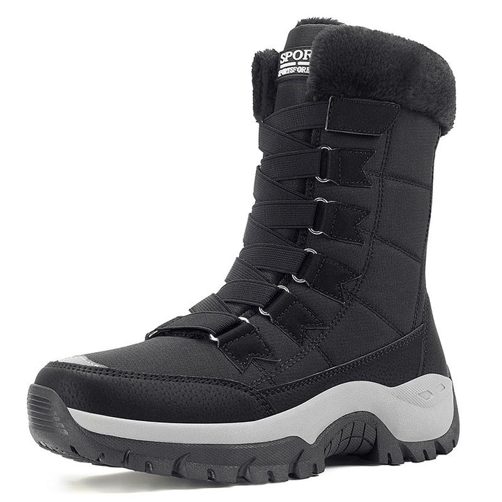 Women's waterproof winter boots with insulating lining and non-slip sole Lune London