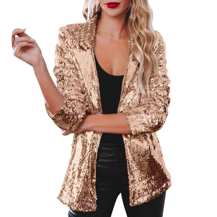 Women's Glitter Blazer Lune London
