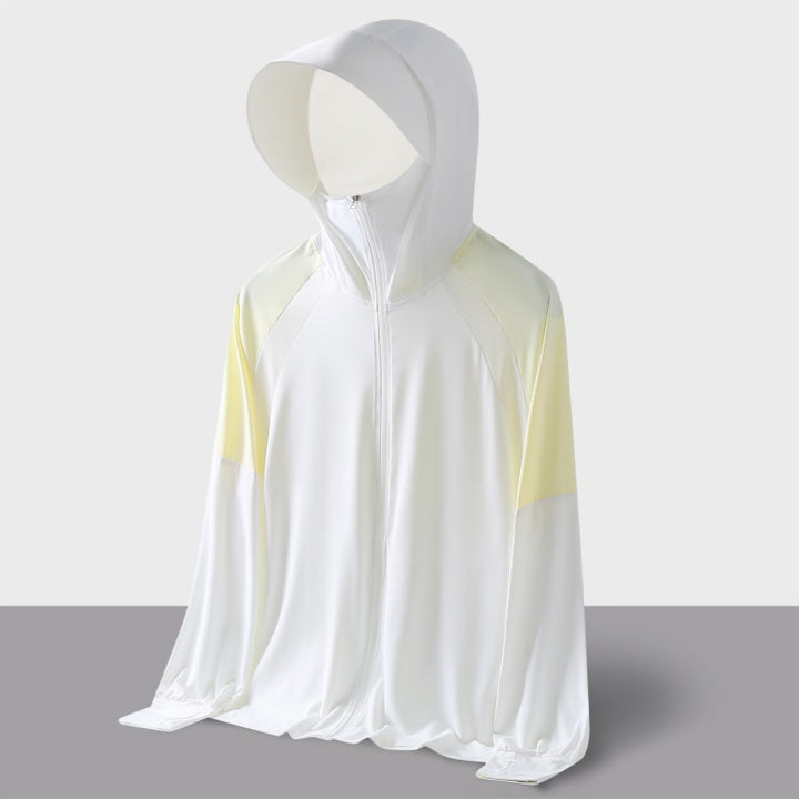Ladies Breathable Sports Jacket with Hood and Zipper Lune London