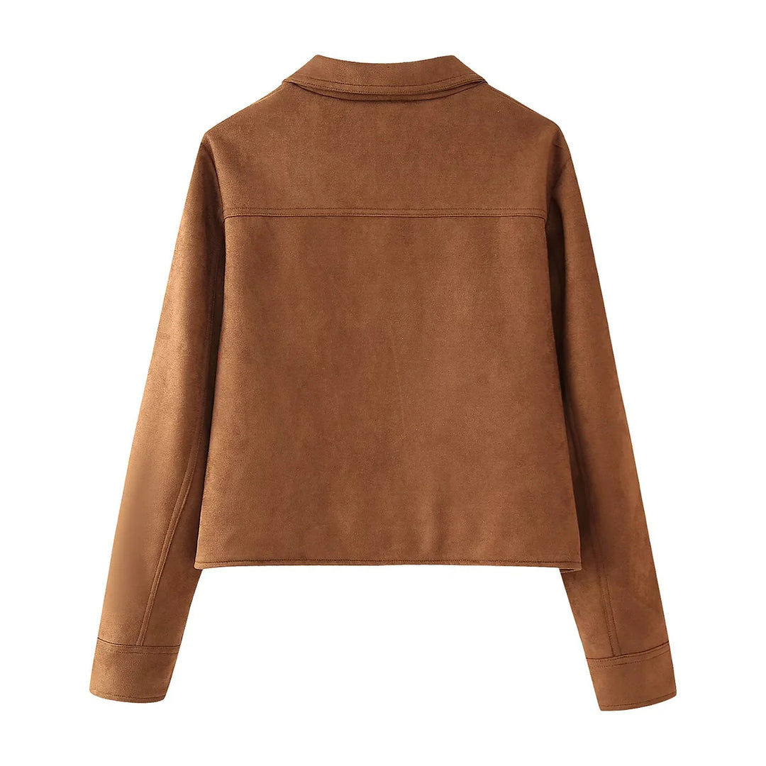 Vintage-style women's jacket with practical pockets Lune London