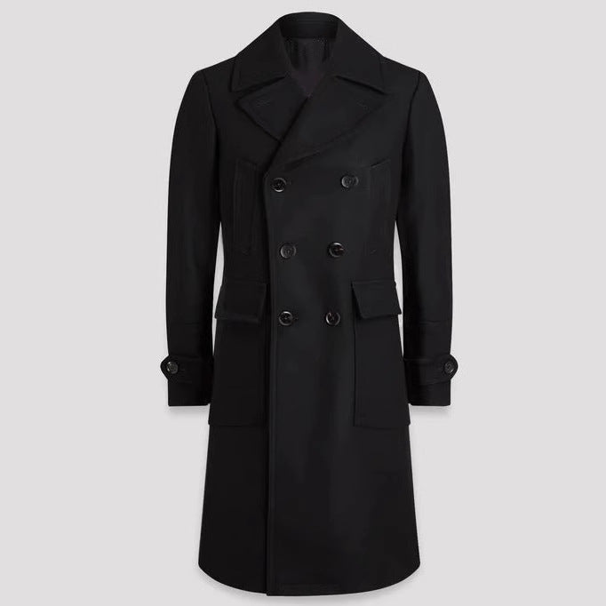 Elegant double jacket for men with practical pockets and high-quality lining Lune London