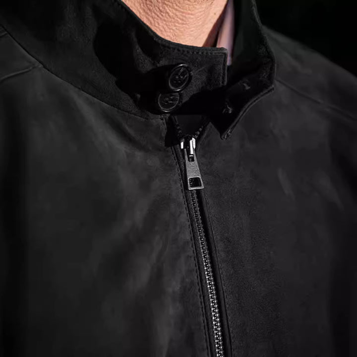 Elegant suede jacket for men Lune London