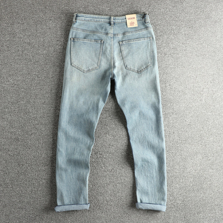 Authentic Vintage Look Women’s Slim-Fit Jeans with High Waist Lune London