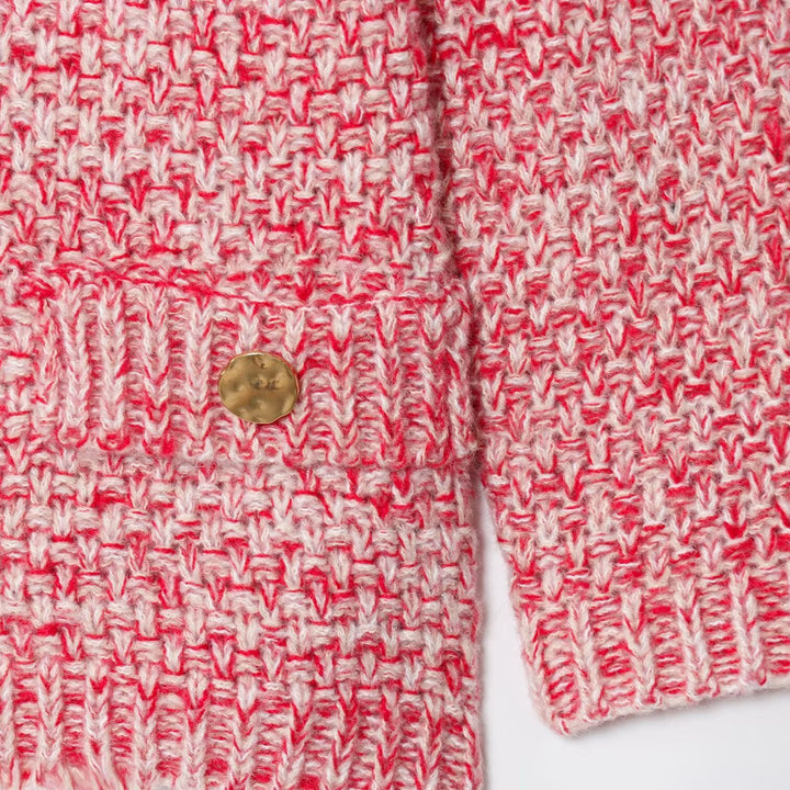 Women's knit jacket with button detail and comfortable fit Lune London