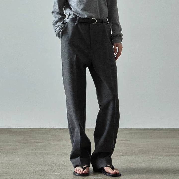 Femme Pantalons Élegants et Confortables Taille Haute avec Jambes Larges Chic & Stil