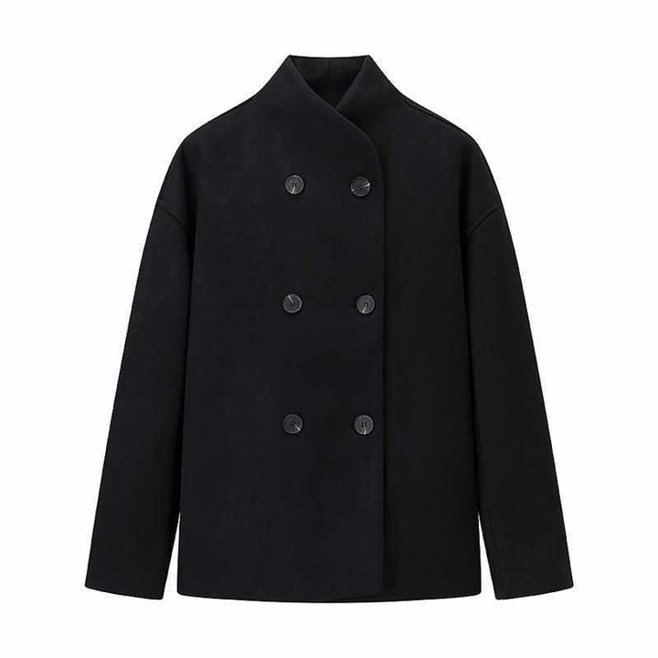 Lune London Elegant double-breasted transition jacket for women