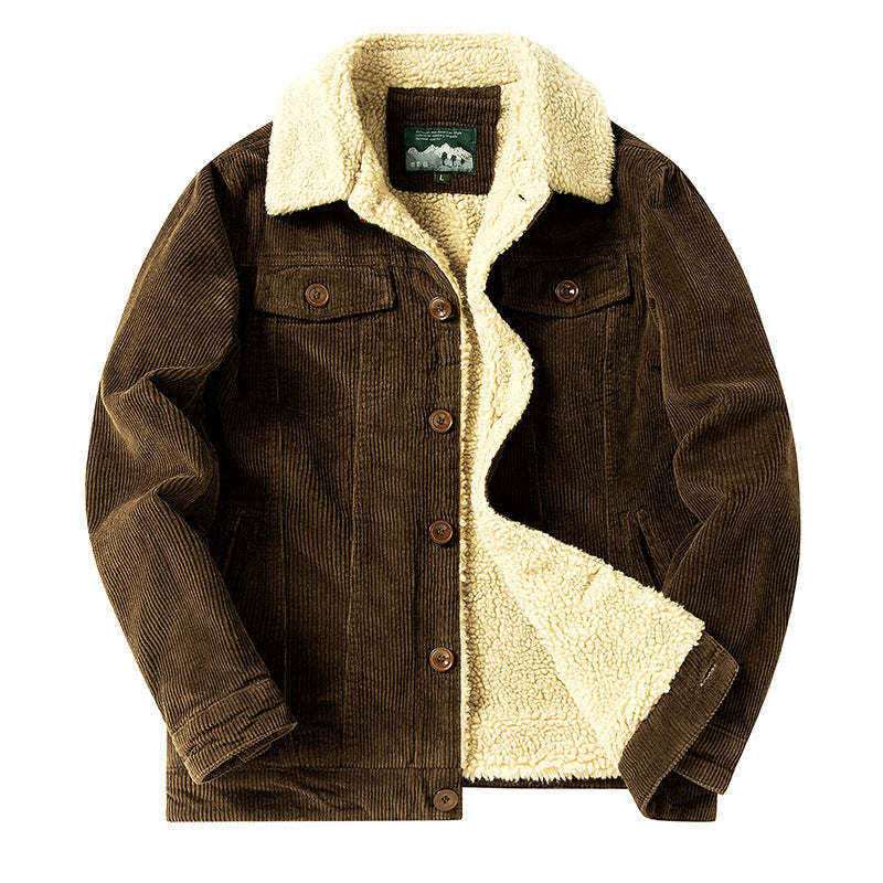 Men's corduroy jacket with cozy lining Lune London