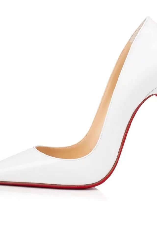 Lune London | Pointed Tapered 1Red Floor Shoes