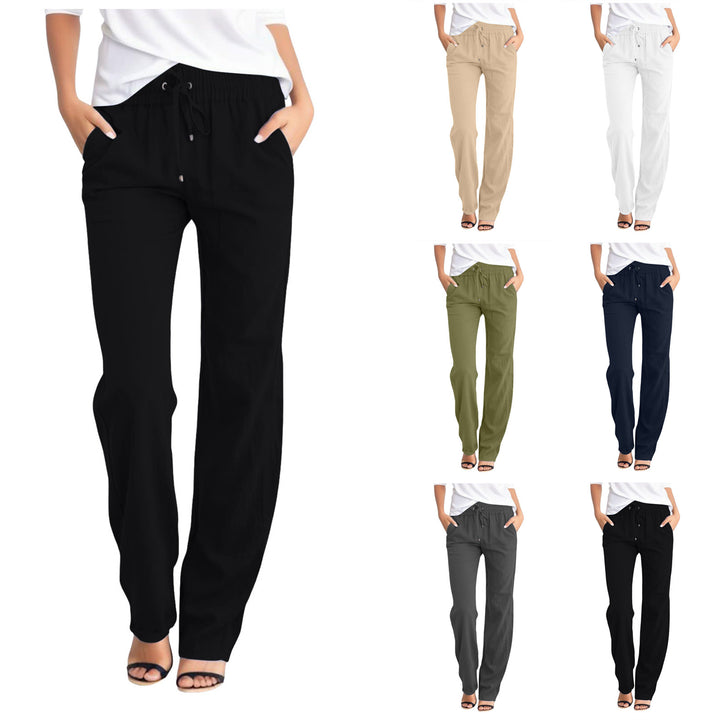 Women Comfortable Lounge Pants with Drawstring Lune London