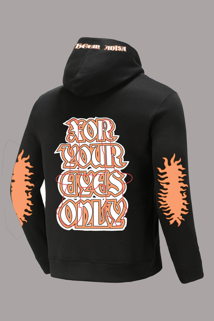 Oversized hoodie for women with a unique graphic design Lune London