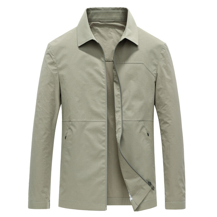 Lightweight transition jacket for men in minimalist style Lune London