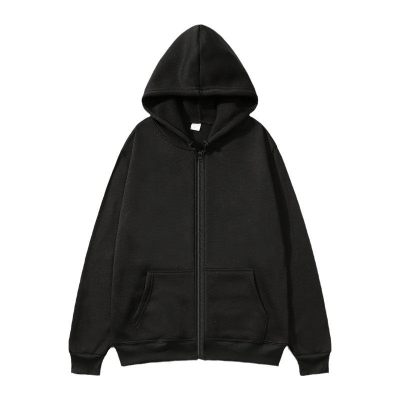 Ladies Fleece Hoodie with full zip and handy pockets Lune London