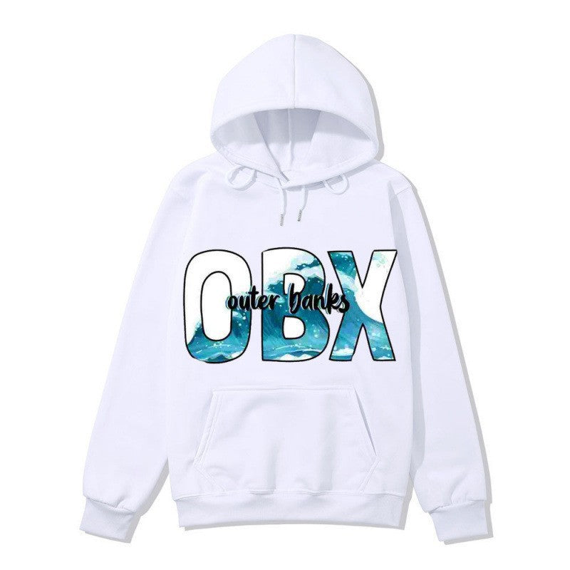 Women's hoodie with maritime graphic design Chic & Stil