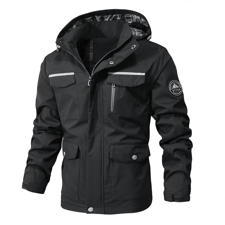 Water-repellent functional jacket for men Lune London