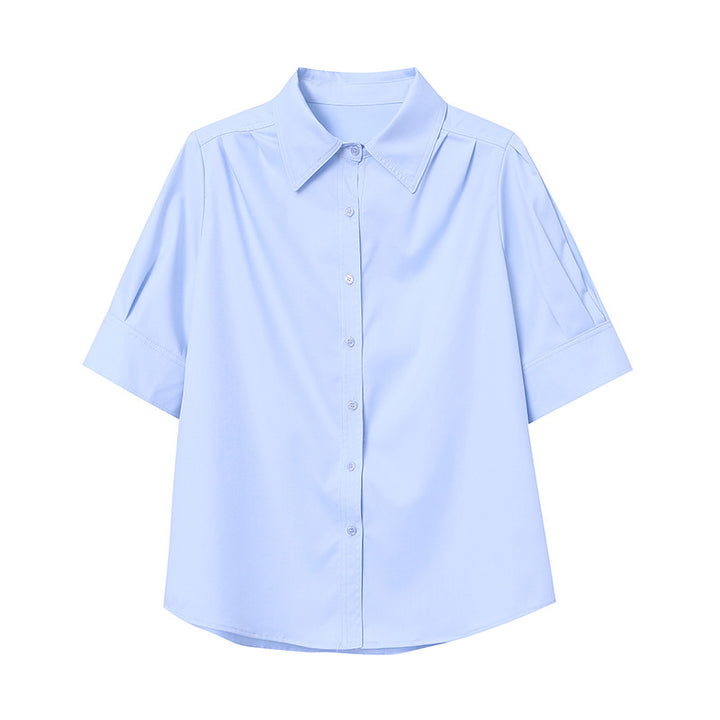 Ladies Elegant Blouse with Puff Sleeves Chic & Stil