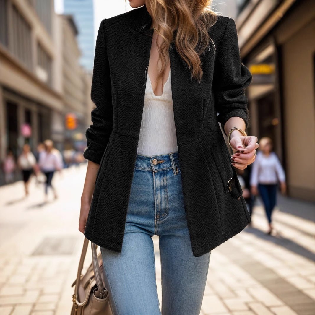 Women Structured Blazer Jacket Elegant Lune London