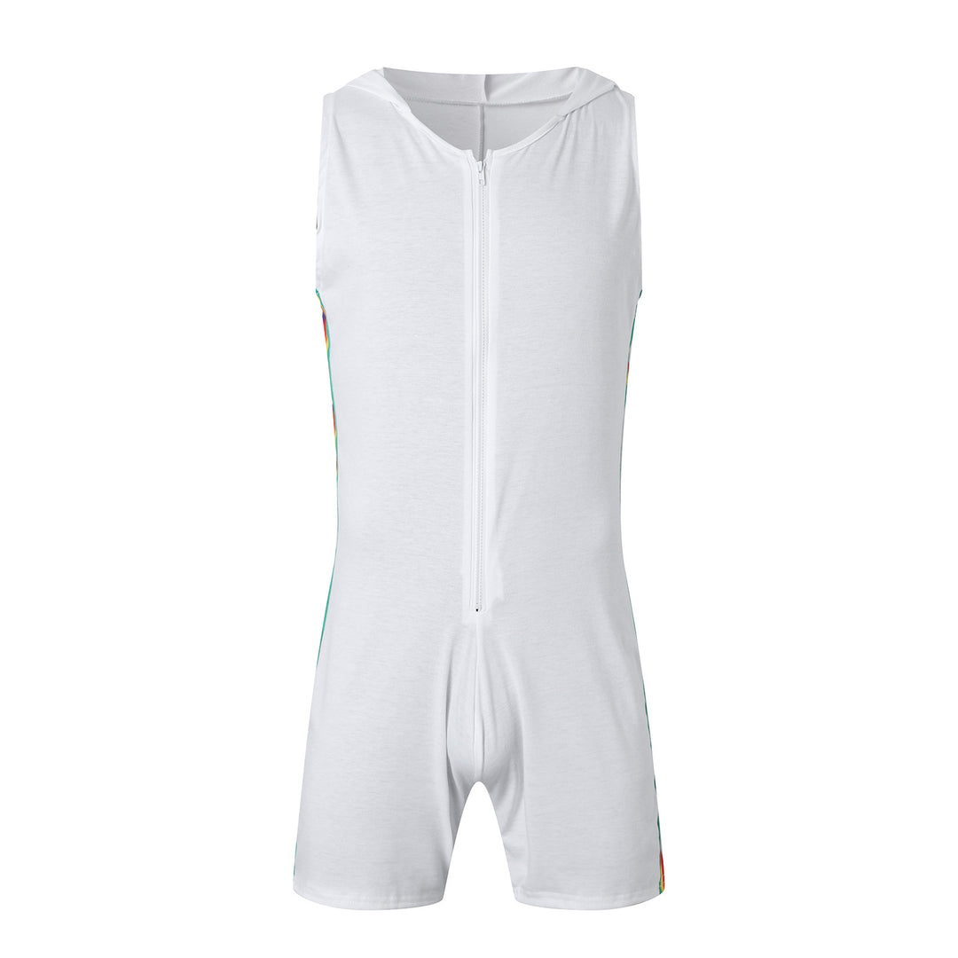 Ladies Hooded Zip Sports Jumpsuits Lune London