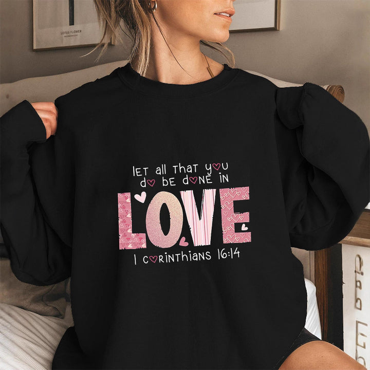 Sweatshirt pour femmes avec imprimé inspirant et coupe confortable Chic & Stil