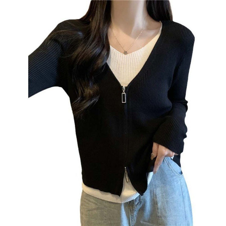 Gilet pour femmes avec fermeture éclair de haute qualité Chic & Stil