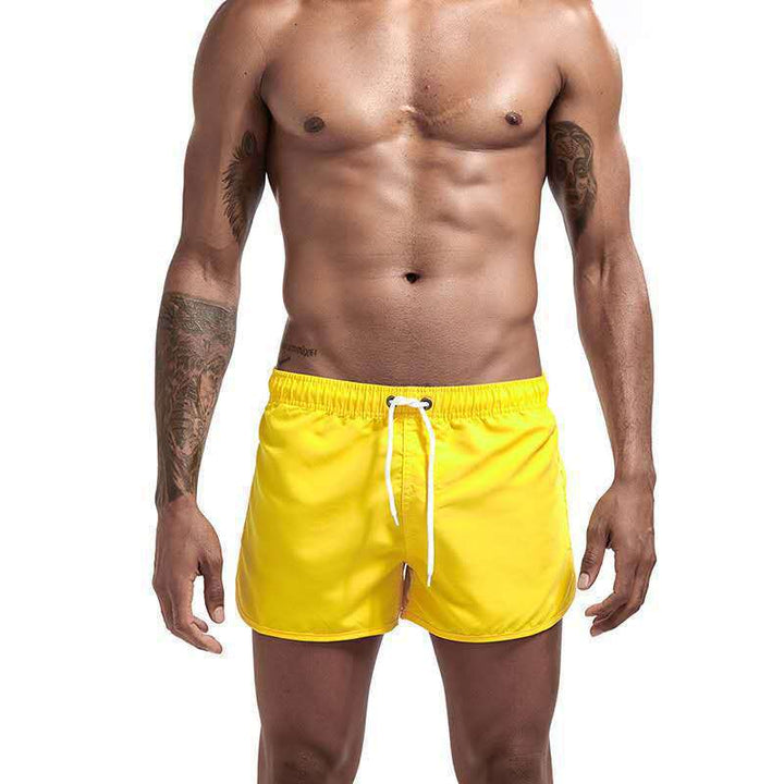 Men's swim shorts made of quick-drying material with an elastic waistband Lune London