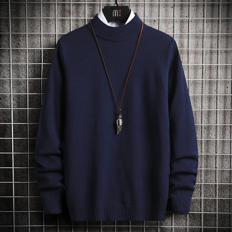 Men's turtleneck sweater in soft knitted quality Lune London