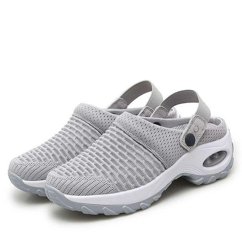 Women Breathable Mesh Clogs Lune London