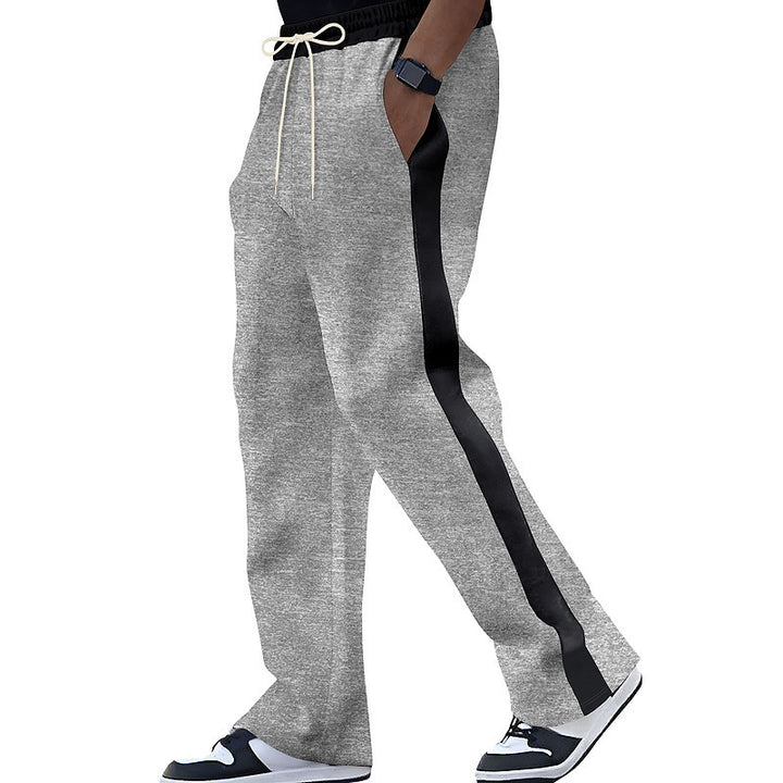 Men's sports pants with contrasting stripes Lune London