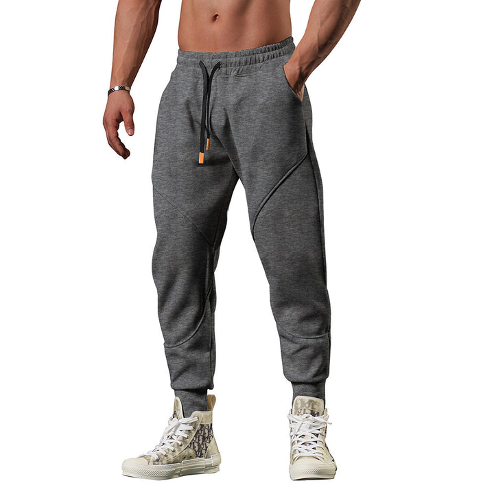 Men's sporty jogger pants with ergonomic cut and stylish accents Lune London