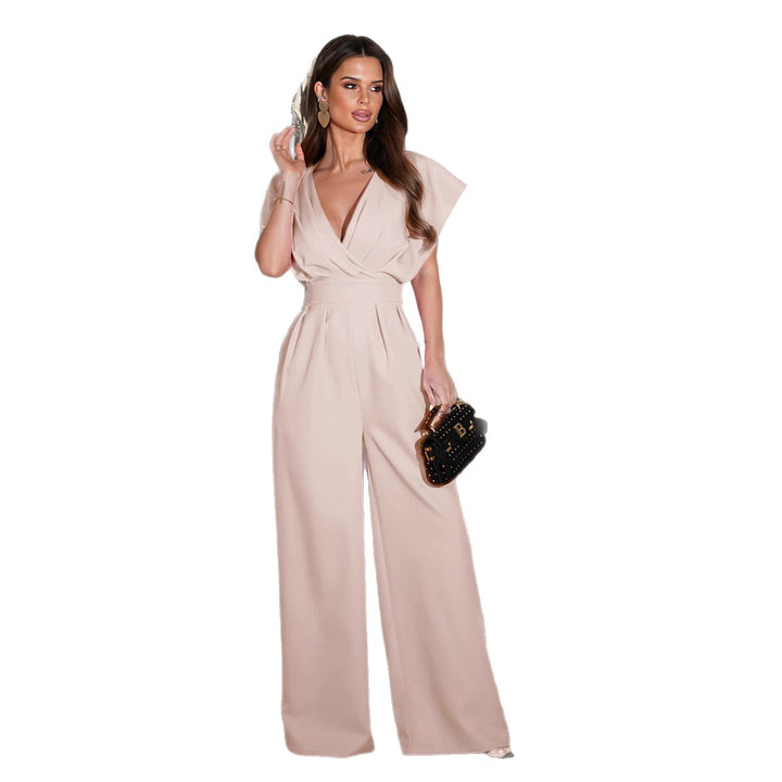 Women Elegant Wide Leg Jumpsuit Lune London