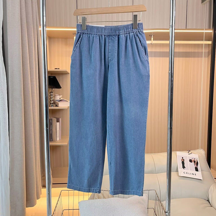 Pantalons en denim confortables pour femmes Chic & Stil