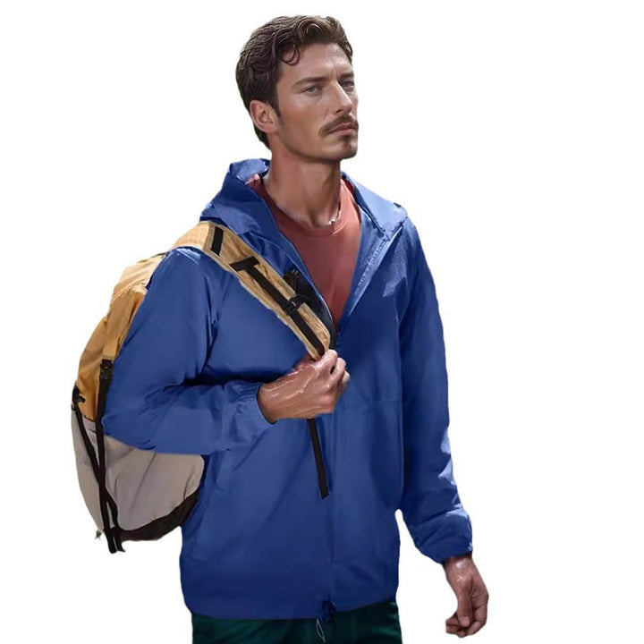 Veste de plein air pour hommes respirante avec revêtement déperlant Lune London