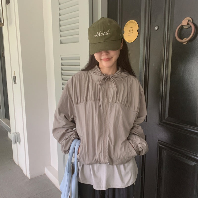 Veste de transition athlétique pour femmes avec cordon de serrage réglable Chic & Stil