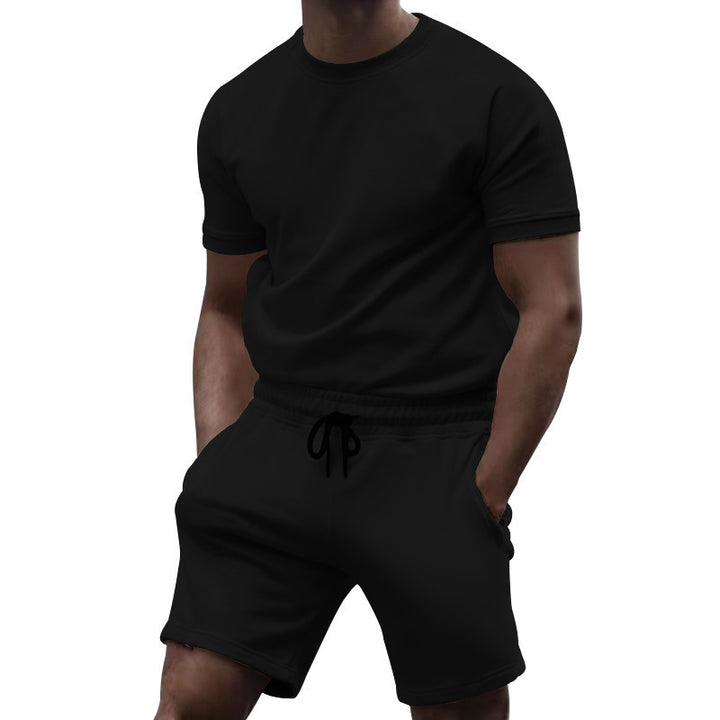 Casual sports set for men with high-quality crew neck and elastic waist Lune London