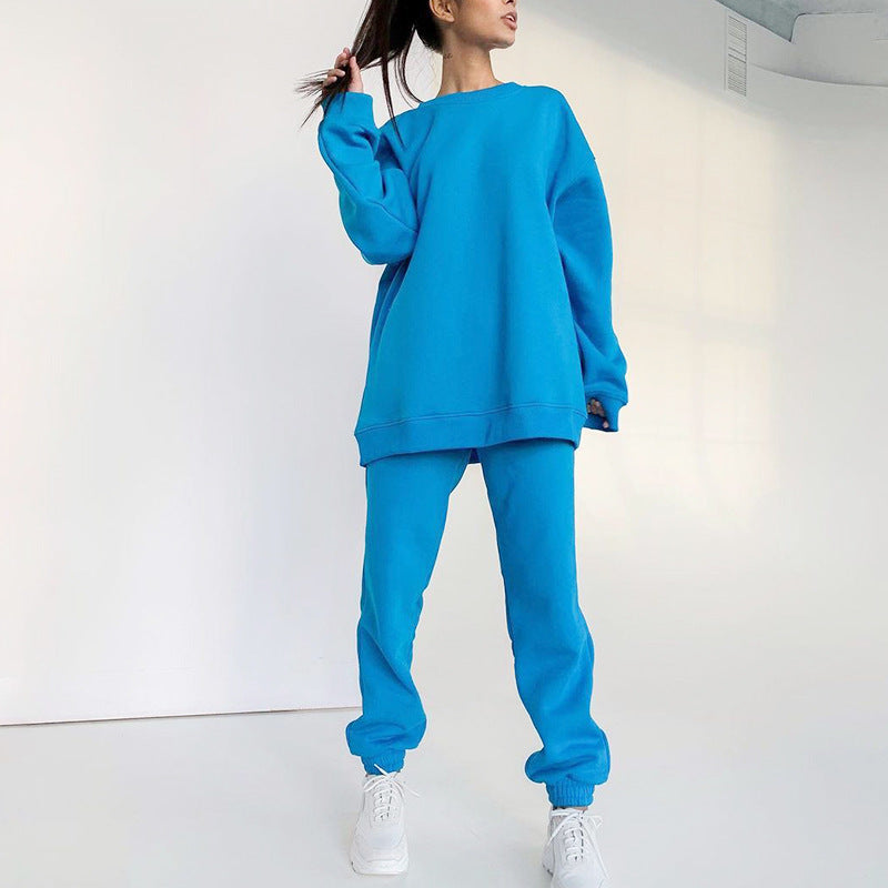 Lune London oversized casual and comfortable fleece set for women