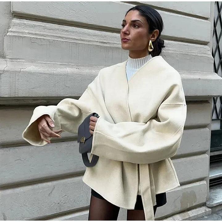 Belted jacket for women Lune London