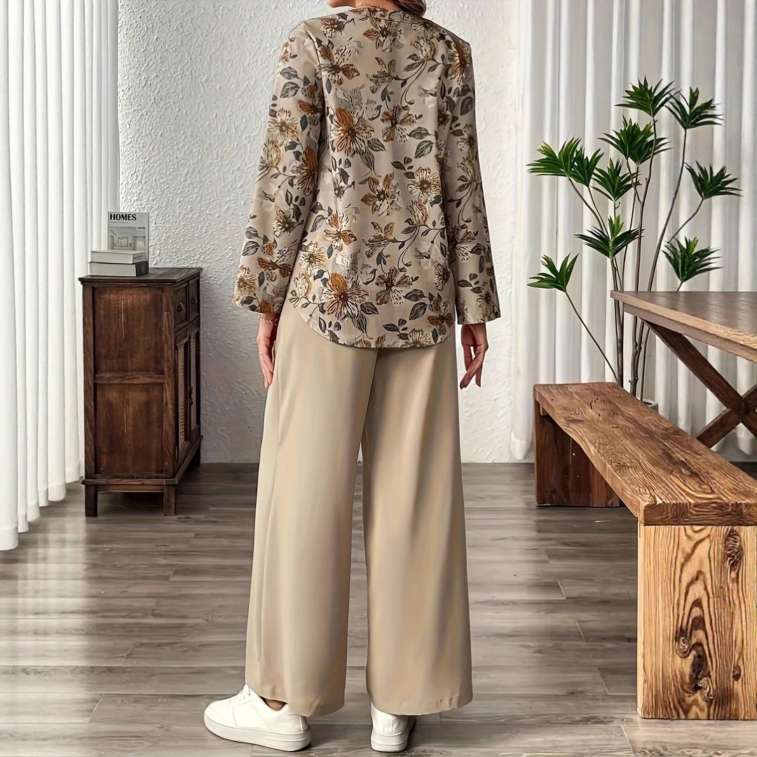 Lune London floral pattern blouse shirt for women