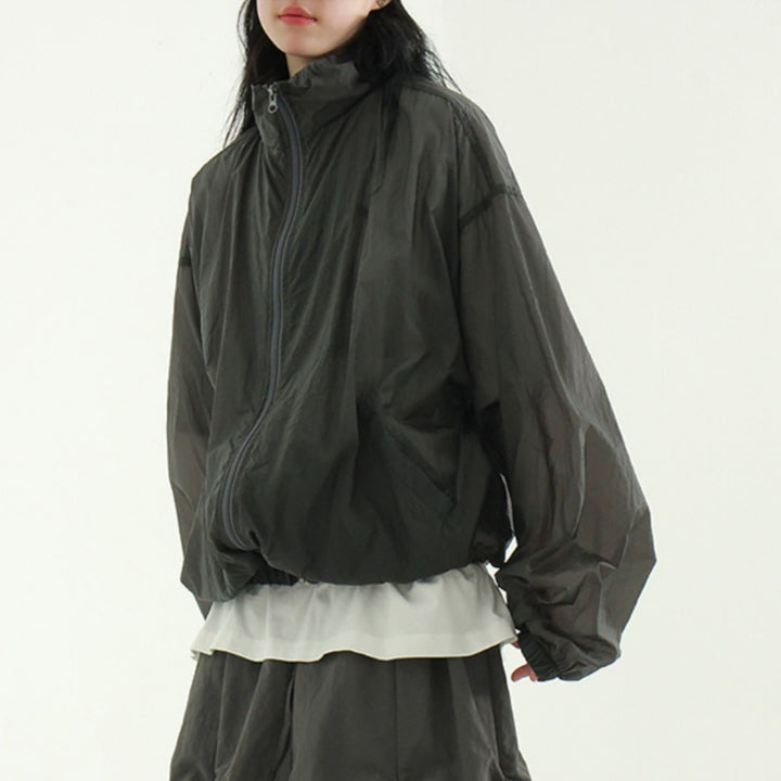 Women's sporty transitional jacket with a casual fit Chic & Stil