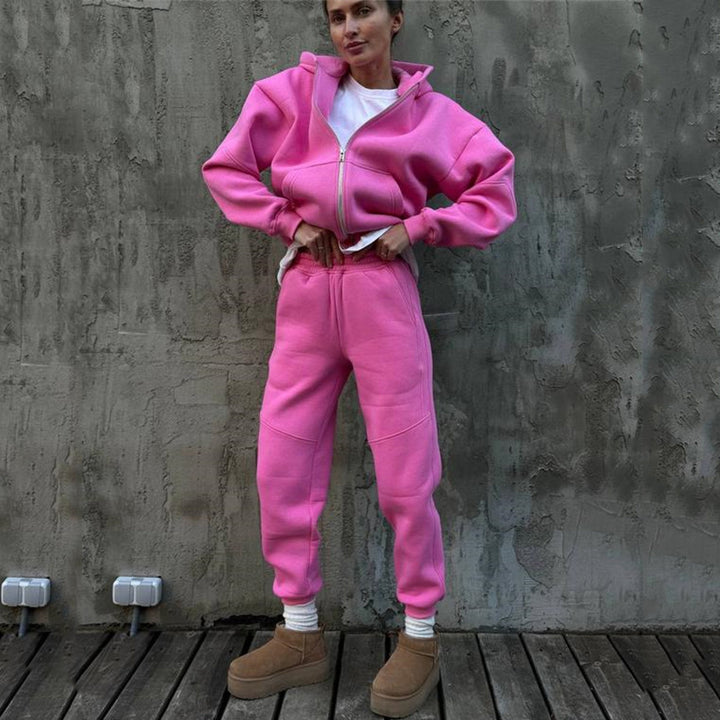 Ladies Sporty Chic Leisure Suit