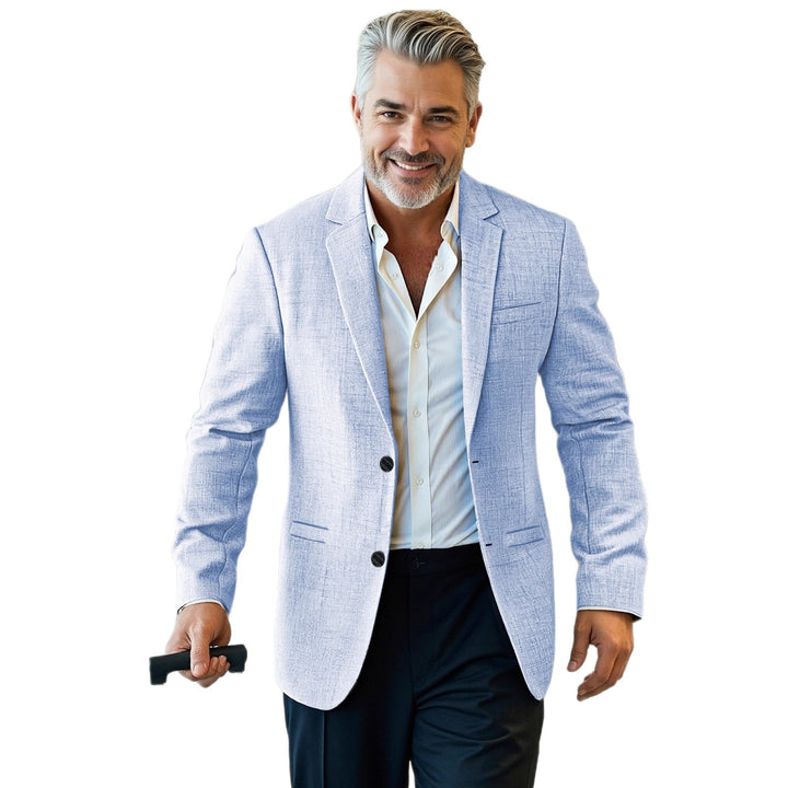 Elegant casual jacket for men in high-quality fabric with structured design Lune London