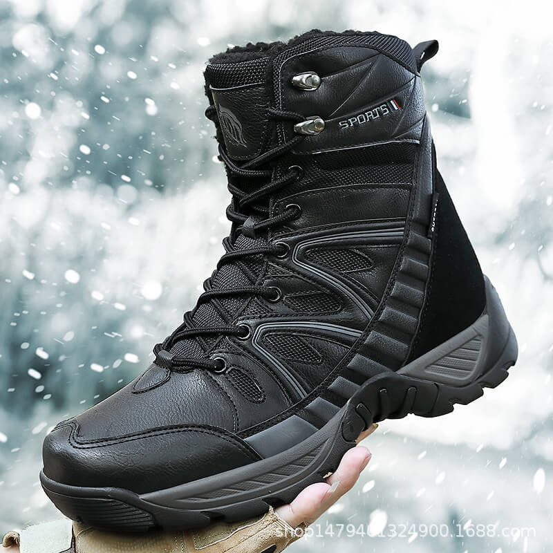 Waterproof winter hiking boots for women with insulating lining and non-slip sole Lune London