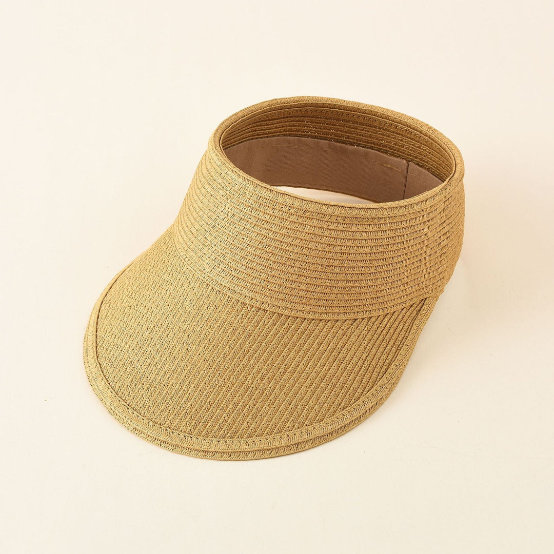 Women's sun visor with breathable fabric and wide brim Lune London